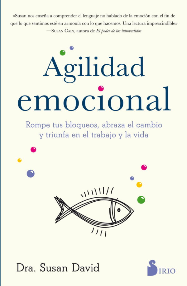 Tapa de Agilidad emocional, de Susan David