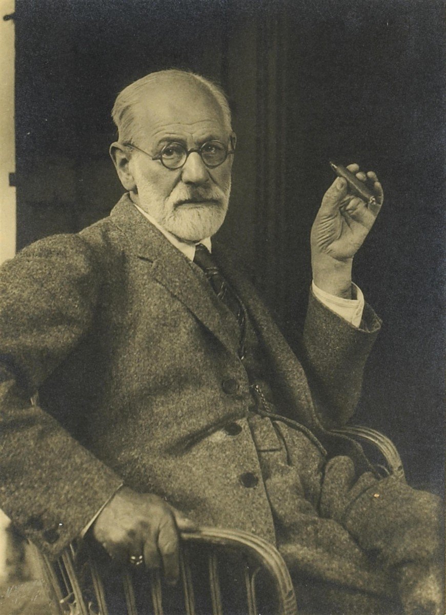 Retrato de Sigmund Freud realizado por Max Halberstadt, para el recorrido psicológico de la parálisis del sueño